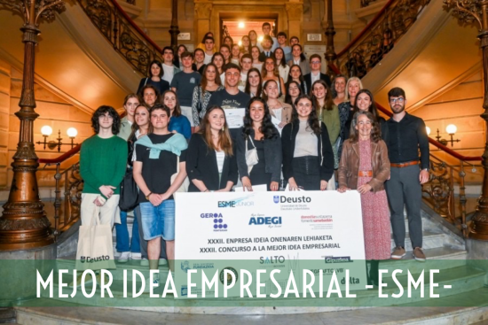 Ganadores del Concurso ESME a la Mejor idea empresarial.