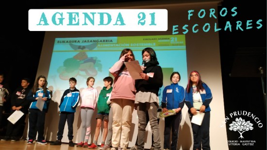 FOROS ESCOLARES DE AGENDA 21