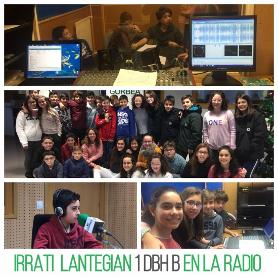 TALLER DE RADIO CON 1ºESO B