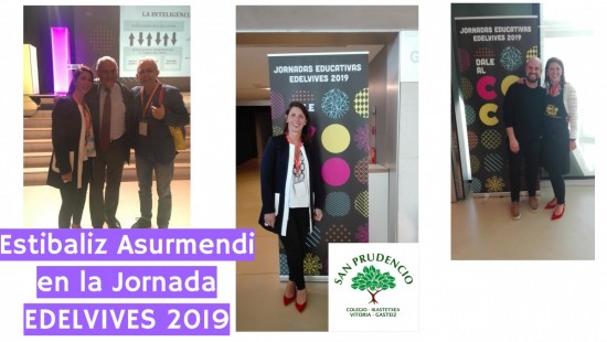 NUESTRA COMPAÑERA ESTIBALIZ ASURMENDI EN LA JORNADA EDELVIVES 2019 EN ZARAGOZA