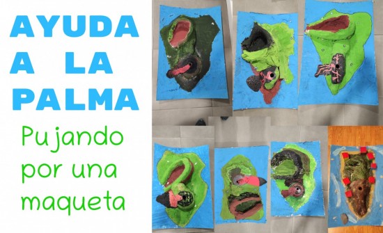 SUBASTA Y RECOLECTA SOLIDARIA PARA AYUDAR A LAS ESCUELAS DE LA PALMA