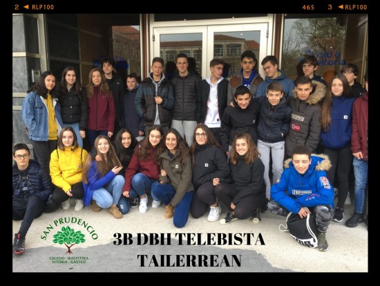 3ºB ESO EN EL TALLER DE TELEVISIÓN