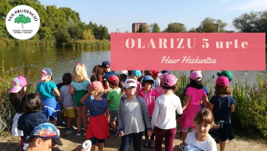 Los peques de 5 en Olárizu